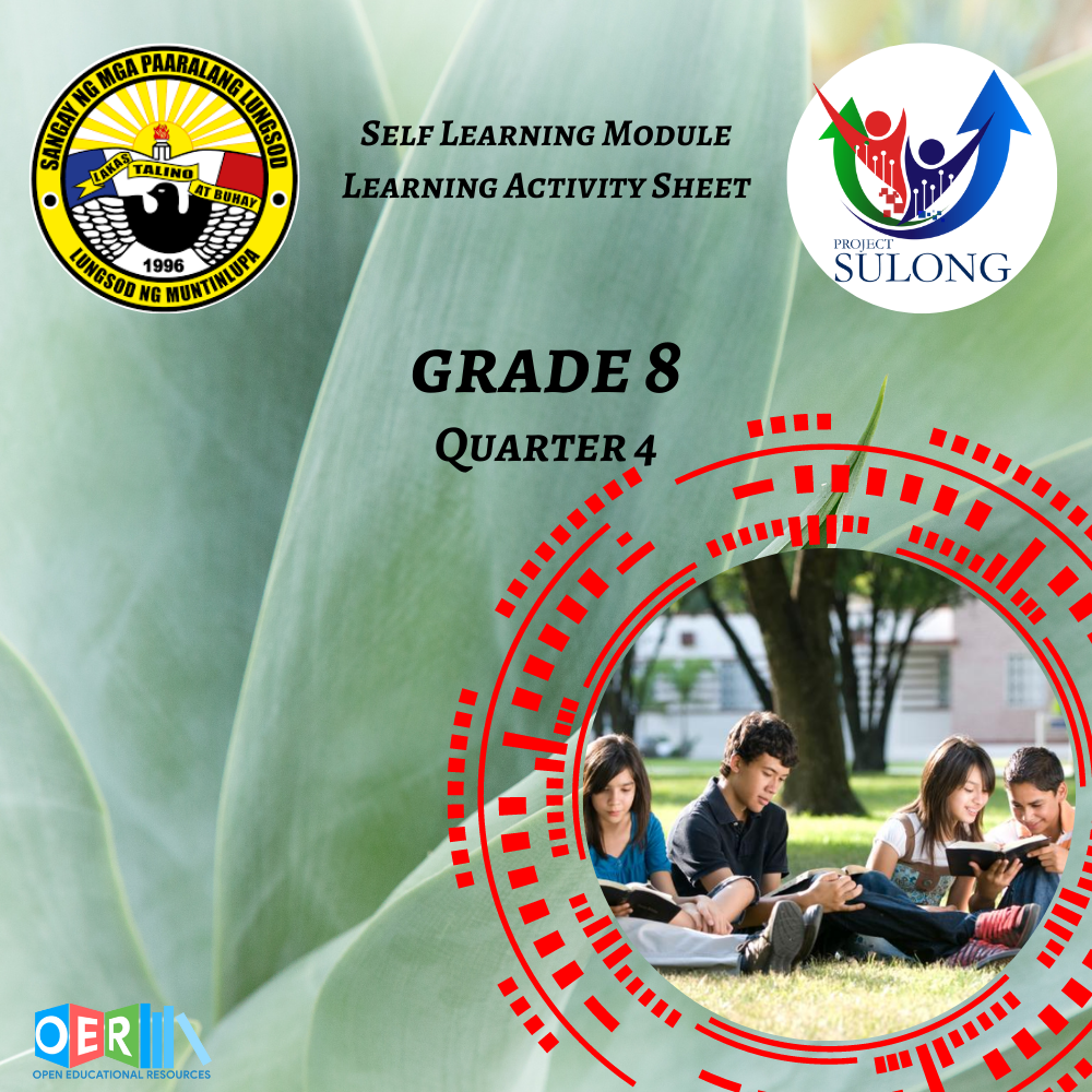Grade 8 Q4 Self Learning Module with Instructional Video