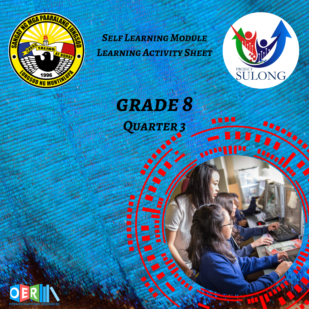 Grade 8 Q3 Self Learning Module with Instructional Video