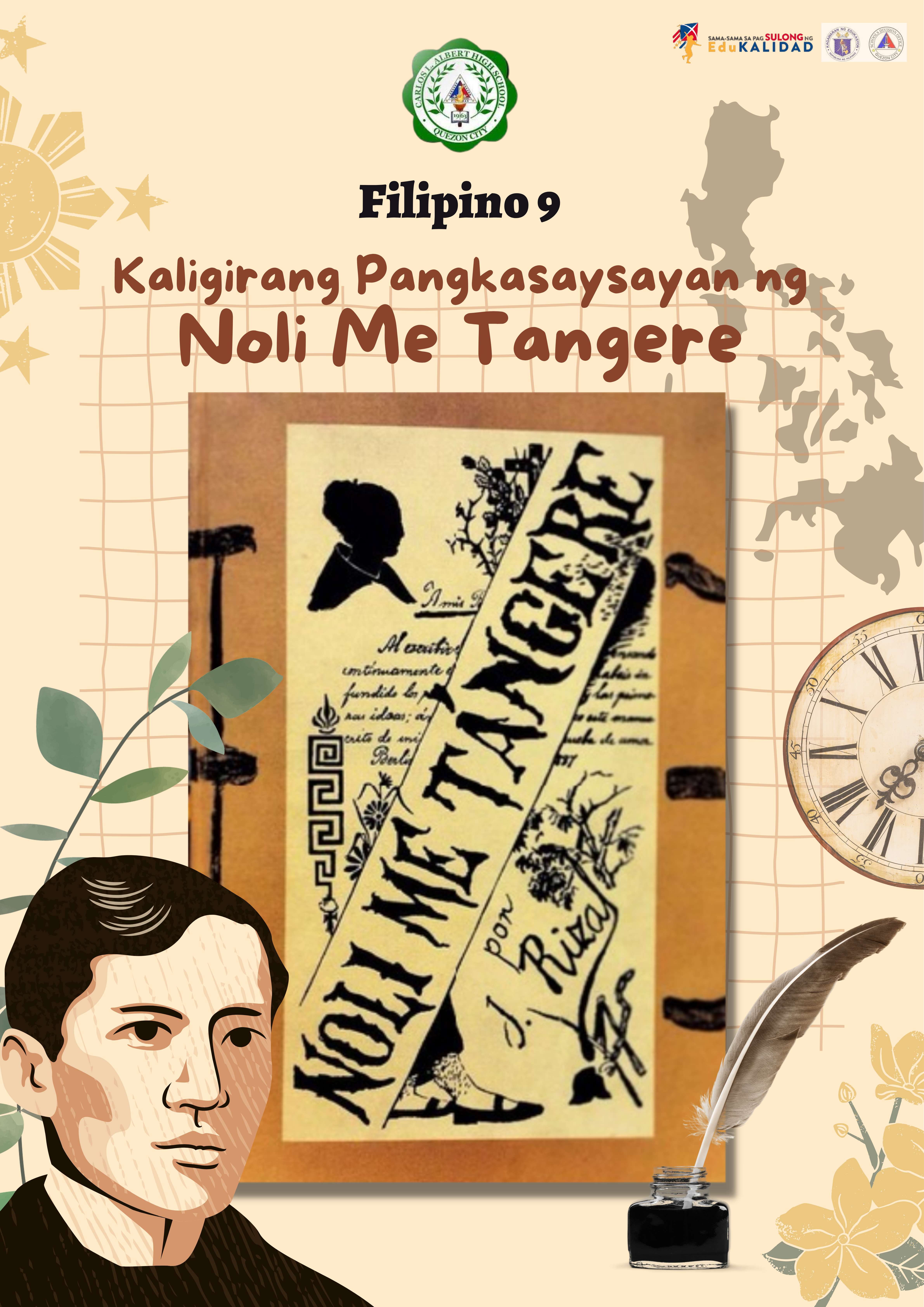 305355 - Carlos L. Albert High School - Filipino 9 - Quarter 4 - Module 1 - Kaligirang Pangkasaysayan ng Noli Me Tangere